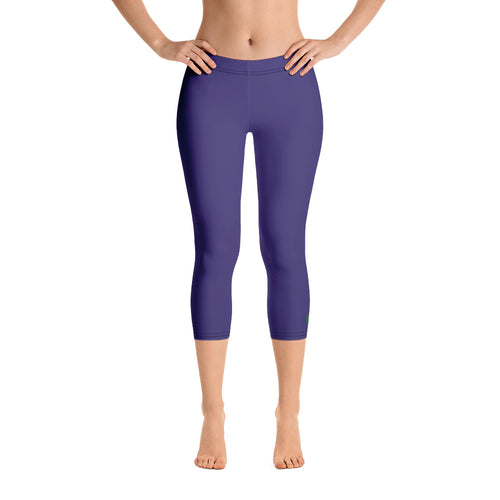 Capri Leggings - Fig II - Green Cross Clothing,  - Apparel, Clothing, T-shirts, Accessories, Wristbands, Green Cross Clothing - GreenCrossClothing.co, Green Cross Clothing - GreenCrossClothing.co