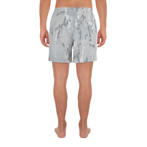 Men's Athletic Shorts - Grey Camo - Green Cross Clothing,  - Apparel, Clothing, T-shirts, Accessories, Wristbands, Green Cross Clothing - GreenCrossClothing.co, Green Cross Clothing - GreenCrossClothing.co