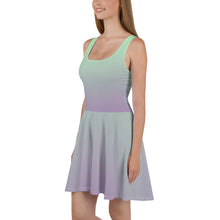 Load image into Gallery viewer, Skater Dress - Lilac &amp; Mint - Green Cross Clothing,  - Apparel, Clothing, T-shirts, Accessories, Wristbands, Green Cross Clothing - GreenCrossClothing.co, Green Cross Clothing - GreenCrossClothing.co