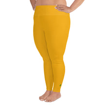 Load image into Gallery viewer, Plus Size Leggings - Tangerine - Green Cross Clothing,  - Apparel, Clothing, T-shirts, Accessories, Wristbands, Green Cross Clothing - GreenCrossClothing.co, Green Cross Clothing - GreenCrossClothing.co