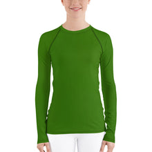 Load image into Gallery viewer, Women&#39;s Sun &amp; Rash Guard - Key Lime II - Green Cross Clothing,  - Apparel, Clothing, T-shirts, Accessories, Wristbands, Green Cross Clothing - GreenCrossClothing.co, Green Cross Clothing - GreenCrossClothing.co