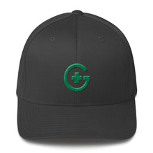 Load image into Gallery viewer, 3D Embroidered Premium FlexFit Cap - Green Cross - Green Cross Clothing,  - Apparel, Clothing, T-shirts, Accessories, Wristbands, Green Cross Clothing - GreenCrossClothing.co, Green Cross Clothing - GreenCrossClothing.co