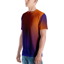 Load image into Gallery viewer, Men&#39;s T-shirt - Purple &amp; Orange - Green Cross Clothing,  - Apparel, Clothing, T-shirts, Accessories, Wristbands, Green Cross Clothing - GreenCrossClothing.co, Green Cross Clothing - GreenCrossClothing.co