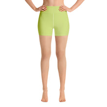 Load image into Gallery viewer, Yoga Shorts - Key Lime - Green Cross Clothing,  - Apparel, Clothing, T-shirts, Accessories, Wristbands, Green Cross Clothing - GreenCrossClothing.co, Green Cross Clothing - GreenCrossClothing.co
