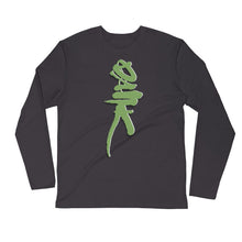 Load image into Gallery viewer, Dank - Long Sleeve Fitted Crew - Green Cross Clothing,  - Apparel, Clothing, T-shirts, Accessories, Wristbands, Green Cross Clothing - GreenCrossClothing.co, Green Cross Clothing - GreenCrossClothing.co