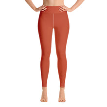 Load image into Gallery viewer, Yoga Leggings - Blood Orange - Green Cross Clothing,  - Apparel, Clothing, T-shirts, Accessories, Wristbands, Green Cross Clothing - GreenCrossClothing.co, Green Cross Clothing - GreenCrossClothing.co