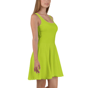 Skater Dress - Kiwi - Green Cross Clothing,  - Apparel, Clothing, T-shirts, Accessories, Wristbands, Green Cross Clothing - GreenCrossClothing.co, Green Cross Clothing - GreenCrossClothing.co