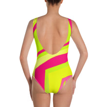 Load image into Gallery viewer, One-Piece Swimsuit - Neon - Green Cross Clothing,  - Apparel, Clothing, T-shirts, Accessories, Wristbands, Green Cross Clothing - GreenCrossClothing.co, Green Cross Clothing - GreenCrossClothing.co