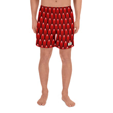 Load image into Gallery viewer, Men&#39;s Athletic Shorts - Red Dragon - Green Cross Clothing,  - Apparel, Clothing, T-shirts, Accessories, Wristbands, Green Cross Clothing - GreenCrossClothing.co, Green Cross Clothing - GreenCrossClothing.co