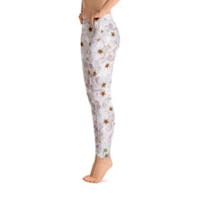Load image into Gallery viewer, Leggings - Cherry Blossoms - Green Cross Clothing,  - Apparel, Clothing, T-shirts, Accessories, Wristbands, Green Cross Clothing - GreenCrossClothing.co, Green Cross Clothing - GreenCrossClothing.co