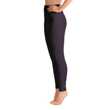 Load image into Gallery viewer, Yoga Leggings - Black Cherry II - Green Cross Clothing,  - Apparel, Clothing, T-shirts, Accessories, Wristbands, Green Cross Clothing - GreenCrossClothing.co, Green Cross Clothing - GreenCrossClothing.co