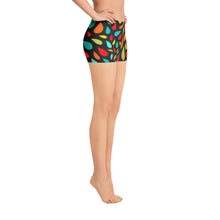 Load image into Gallery viewer, Legging Shorts - Colorful Drops - Green Cross Clothing,  - Apparel, Clothing, T-shirts, Accessories, Wristbands, Green Cross Clothing - GreenCrossClothing.co, Green Cross Clothing - GreenCrossClothing.co
