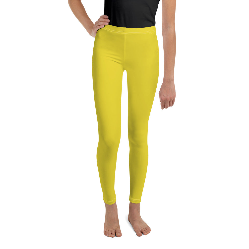 Youth Leggings - Meyer Lemon II - Green Cross Clothing,  - Apparel, Clothing, T-shirts, Accessories, Wristbands, Green Cross Clothing - GreenCrossClothing.co, Green Cross Clothing - GreenCrossClothing.co