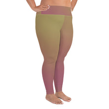 Load image into Gallery viewer, Plus Size Leggings - Grapes - Green Cross Clothing,  - Apparel, Clothing, T-shirts, Accessories, Wristbands, Green Cross Clothing - GreenCrossClothing.co, Green Cross Clothing - GreenCrossClothing.co