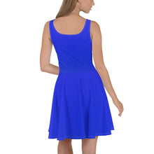 Load image into Gallery viewer, Skater Dress - Earth Blue - Green Cross Clothing,  - Apparel, Clothing, T-shirts, Accessories, Wristbands, Green Cross Clothing - GreenCrossClothing.co, Green Cross Clothing - GreenCrossClothing.co