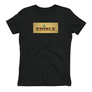 Ladies' T-shirt - Edible Dessert - Green Cross Clothing, Ladies' T-shirt - Edible - Apparel, Clothing, T-shirts, Accessories, Wristbands, Green Cross Clothing - GreenCrossClothing.co, Green Cross Clothing - GreenCrossClothing.co