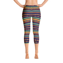 Load image into Gallery viewer, Capri Leggings - Tribe - Green Cross Clothing,  - Apparel, Clothing, T-shirts, Accessories, Wristbands, Green Cross Clothing - GreenCrossClothing.co, Green Cross Clothing - GreenCrossClothing.co