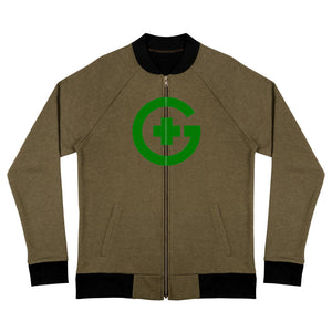 Sweater Jacket - Green Cross - Green Cross Clothing, Jacket - Green Cross - Apparel, Clothing, T-shirts, Accessories, Wristbands, Green Cross Clothing - GreenCrossClothing.co, Green Cross Clothing - GreenCrossClothing.co