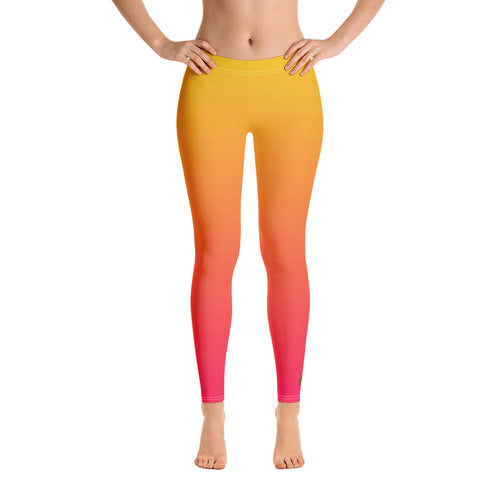 Leggings - Yellow & Raspberry - Green Cross Clothing,  - Apparel, Clothing, T-shirts, Accessories, Wristbands, Green Cross Clothing - GreenCrossClothing.co, Green Cross Clothing - GreenCrossClothing.co