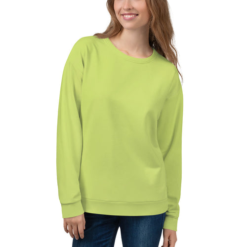 Women's Sweatshirt - Key Lime - Green Cross Clothing,  - Apparel, Clothing, T-shirts, Accessories, Wristbands, Green Cross Clothing - GreenCrossClothing.co, Green Cross Clothing - GreenCrossClothing.co