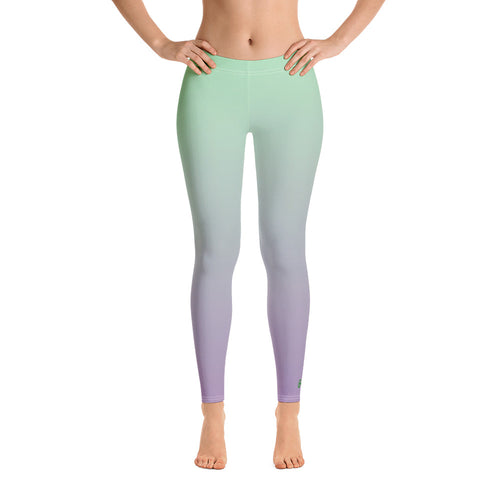 Leggings - Lilac & Mint - Green Cross Clothing,  - Apparel, Clothing, T-shirts, Accessories, Wristbands, Green Cross Clothing - GreenCrossClothing.co, Green Cross Clothing - GreenCrossClothing.co