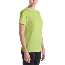 Load image into Gallery viewer, Women&#39;s T-shirt - Key Lime - Green Cross Clothing,  - Apparel, Clothing, T-shirts, Accessories, Wristbands, Green Cross Clothing - GreenCrossClothing.co, Green Cross Clothing - GreenCrossClothing.co