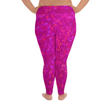 Load image into Gallery viewer, Plus Size Leggings - Pizazz - Green Cross Clothing,  - Apparel, Clothing, T-shirts, Accessories, Wristbands, Green Cross Clothing - GreenCrossClothing.co, Green Cross Clothing - GreenCrossClothing.co