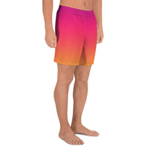 Load image into Gallery viewer, Men&#39;s Athletic Shorts - Sunrise - Green Cross Clothing,  - Apparel, Clothing, T-shirts, Accessories, Wristbands, Green Cross Clothing - GreenCrossClothing.co, Green Cross Clothing - GreenCrossClothing.co