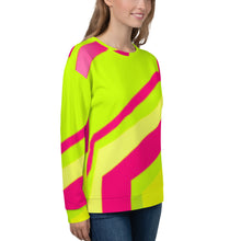 Load image into Gallery viewer, Women&#39;s Sweatshirt - Neon - Green Cross Clothing,  - Apparel, Clothing, T-shirts, Accessories, Wristbands, Green Cross Clothing - GreenCrossClothing.co, Green Cross Clothing - GreenCrossClothing.co