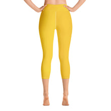 Load image into Gallery viewer, Yoga Capri Leggings - Mango - Green Cross Clothing,  - Apparel, Clothing, T-shirts, Accessories, Wristbands, Green Cross Clothing - GreenCrossClothing.co, Green Cross Clothing - GreenCrossClothing.co