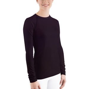 Women's Sun & Rash Guard - Black Cherry II - Green Cross Clothing, Ladies' S & R Guard - Apparel, Clothing, T-shirts, Accessories, Wristbands, Green Cross Clothing - GreenCrossClothing.co, Green Cross Clothing - GreenCrossClothing.co