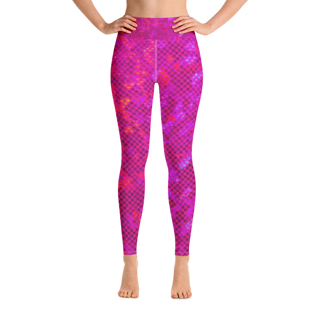 Yoga Leggings - Pizazz - Green Cross Clothing,  - Apparel, Clothing, T-shirts, Accessories, Wristbands, Green Cross Clothing - GreenCrossClothing.co, Green Cross Clothing - GreenCrossClothing.co