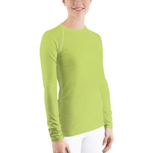 Load image into Gallery viewer, Women&#39;s Sun &amp; Rash Guard - Key Lime - Green Cross Clothing,  - Apparel, Clothing, T-shirts, Accessories, Wristbands, Green Cross Clothing - GreenCrossClothing.co, Green Cross Clothing - GreenCrossClothing.co