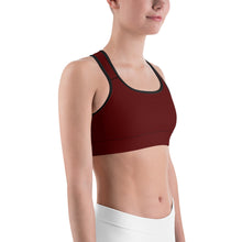 Load image into Gallery viewer, Sports Bra - Pomegranate II - Green Cross Clothing,  - Apparel, Clothing, T-shirts, Accessories, Wristbands, Green Cross Clothing - GreenCrossClothing.co, Green Cross Clothing - GreenCrossClothing.co