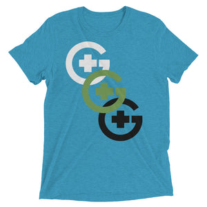 T-Shirt - Green Cross "3G" - Green Cross Clothing, Green Cross T-Shirt - Apparel, Clothing, T-shirts, Accessories, Wristbands, Green Cross Clothing - GreenCrossClothing.co, Green Cross Clothing - GreenCrossClothing.co