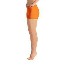 Load image into Gallery viewer, Legging Shorts - Tangerine II - Green Cross Clothing,  - Apparel, Clothing, T-shirts, Accessories, Wristbands, Green Cross Clothing - GreenCrossClothing.co, Green Cross Clothing - GreenCrossClothing.co