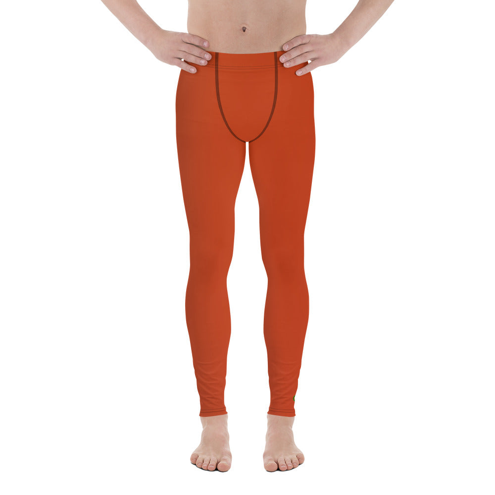 Men's Leggings - Blood Orange - Green Cross Clothing,  - Apparel, Clothing, T-shirts, Accessories, Wristbands, Green Cross Clothing - GreenCrossClothing.co, Green Cross Clothing - GreenCrossClothing.co