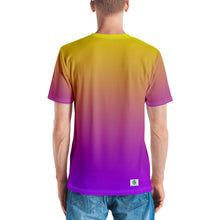 Load image into Gallery viewer, Men&#39;s T-shirt - Yellow &amp; Purple - Green Cross Clothing,  - Apparel, Clothing, T-shirts, Accessories, Wristbands, Green Cross Clothing - GreenCrossClothing.co, Green Cross Clothing - GreenCrossClothing.co