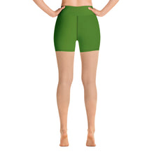 Load image into Gallery viewer, Yoga Shorts - Key Lime II - Green Cross Clothing,  - Apparel, Clothing, T-shirts, Accessories, Wristbands, Green Cross Clothing - GreenCrossClothing.co, Green Cross Clothing - GreenCrossClothing.co
