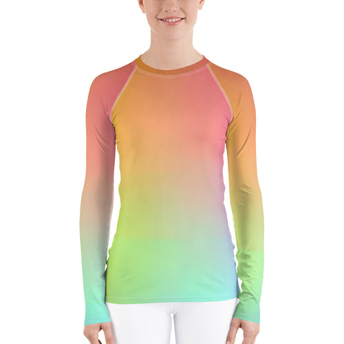 Women's Sun & Rash Guard - Multi - Green Cross Clothing,  - Apparel, Clothing, T-shirts, Accessories, Wristbands, Green Cross Clothing - GreenCrossClothing.co, Green Cross Clothing - GreenCrossClothing.co