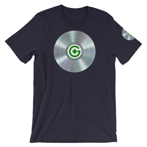 T-Shirt - Platinum Record - Green Cross Clothing, Record T-shirt - Apparel, Clothing, T-shirts, Accessories, Wristbands, Green Cross Clothing - GreenCrossClothing.co, Green Cross Clothing - GreenCrossClothing.co