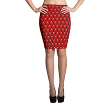 Load image into Gallery viewer, Pencil Skirt - Red Dragon - Green Cross Clothing,  - Apparel, Clothing, T-shirts, Accessories, Wristbands, Green Cross Clothing - GreenCrossClothing.co, Green Cross Clothing - GreenCrossClothing.co