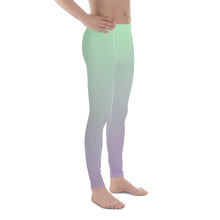 Load image into Gallery viewer, Men&#39;s Leggings - Lilac &amp; Mint - Green Cross Clothing,  - Apparel, Clothing, T-shirts, Accessories, Wristbands, Green Cross Clothing - GreenCrossClothing.co, Green Cross Clothing - GreenCrossClothing.co