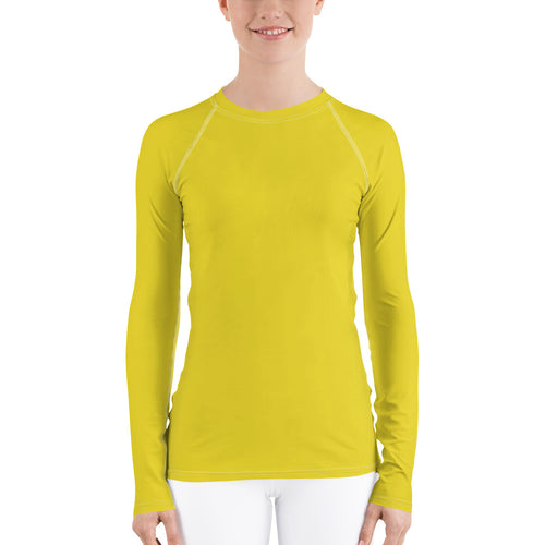 Women's Sun & Rash Guard - Meyer Lemon II - Green Cross Clothing,  - Apparel, Clothing, T-shirts, Accessories, Wristbands, Green Cross Clothing - GreenCrossClothing.co, Green Cross Clothing - GreenCrossClothing.co