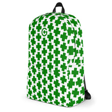 Load image into Gallery viewer, Backpack - Green Cross - Green Cross Clothing, Backpack - Apparel, Clothing, T-shirts, Accessories, Wristbands, Green Cross Clothing - GreenCrossClothing.co, Green Cross Clothing - GreenCrossClothing.co