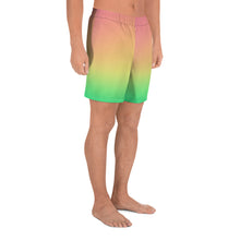 Load image into Gallery viewer, Men&#39;s Athletic Shorts - Fresh Melon - Green Cross Clothing,  - Apparel, Clothing, T-shirts, Accessories, Wristbands, Green Cross Clothing - GreenCrossClothing.co, Green Cross Clothing - GreenCrossClothing.co