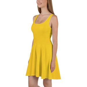 Skater Dress - Mango - Green Cross Clothing,  - Apparel, Clothing, T-shirts, Accessories, Wristbands, Green Cross Clothing - GreenCrossClothing.co, Green Cross Clothing - GreenCrossClothing.co