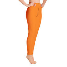 Load image into Gallery viewer, Yoga Leggings - Tangerine II - Green Cross Clothing,  - Apparel, Clothing, T-shirts, Accessories, Wristbands, Green Cross Clothing - GreenCrossClothing.co, Green Cross Clothing - GreenCrossClothing.co