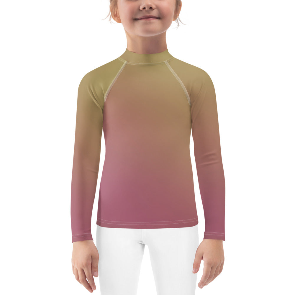 Kids Girls' Sun & Rash Guard - Grapes - Green Cross Clothing,  - Apparel, Clothing, T-shirts, Accessories, Wristbands, Green Cross Clothing - GreenCrossClothing.co, Green Cross Clothing - GreenCrossClothing.co