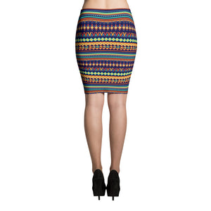 Pencil Skirt - Tribe - Green Cross Clothing,  - Apparel, Clothing, T-shirts, Accessories, Wristbands, Green Cross Clothing - GreenCrossClothing.co, Green Cross Clothing - GreenCrossClothing.co